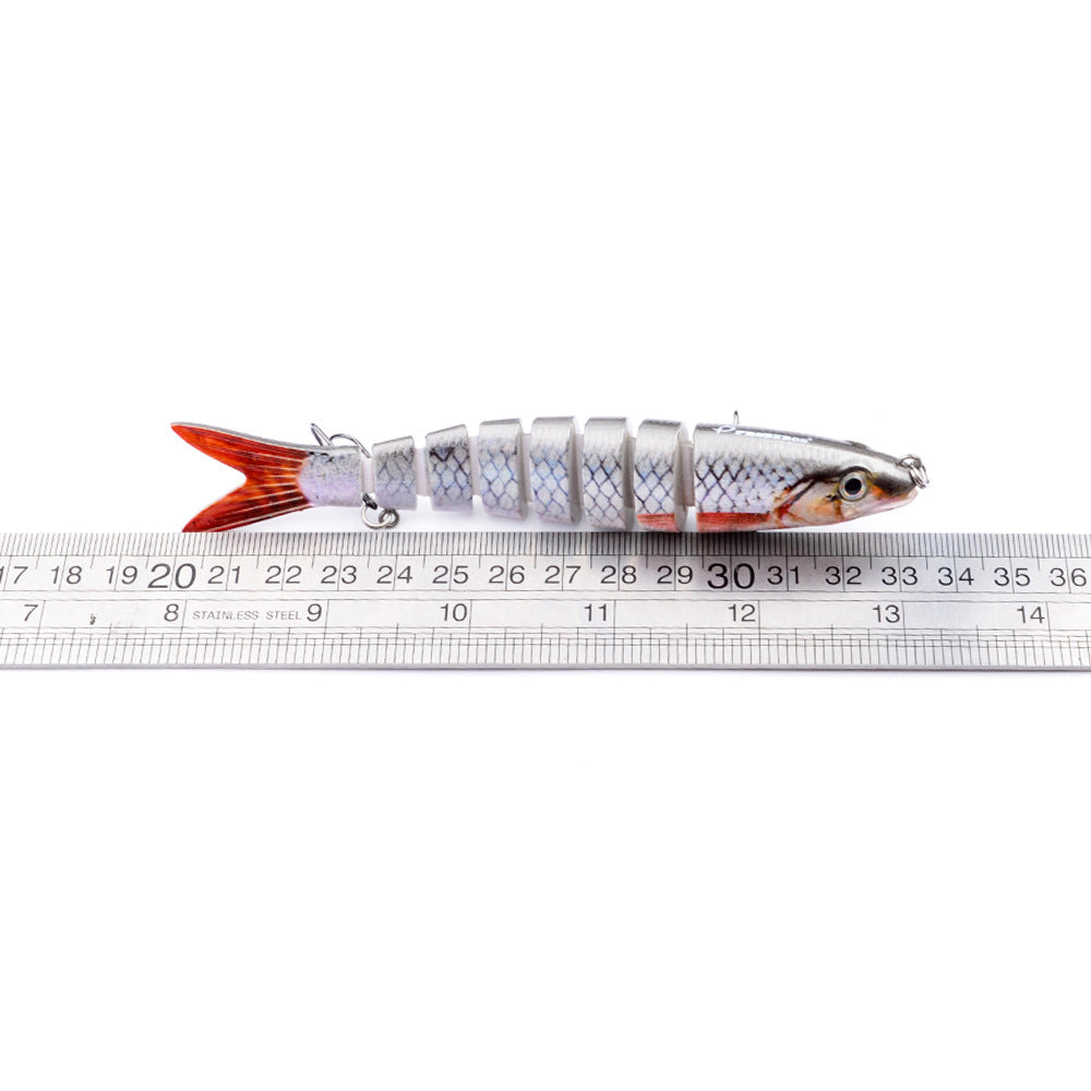 Multi-Jointed Pike Fishing Lure — Hard Bait for Trolling, Carp & Pike
