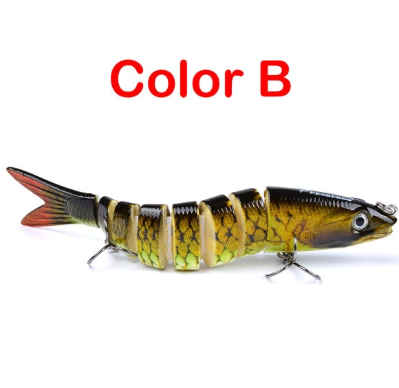 Multi-Jointed Pike Fishing Lure — Hard Bait for Trolling, Carp & Pike