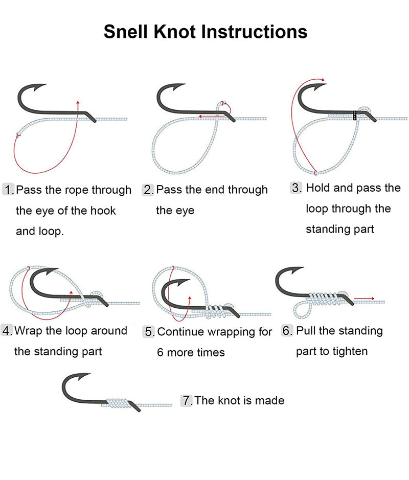 Fishing Hooks Set — 100 Pack, Freshwater & Saltwater