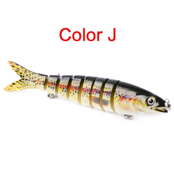 Multi-Jointed Pike Fishing Lure — Hard Bait for Trolling, Carp & Pike