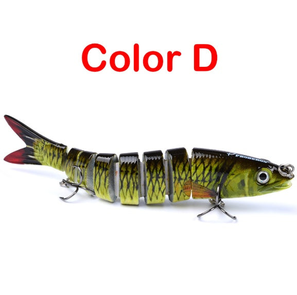 Multi-Jointed Pike Fishing Lure — Hard Bait for Trolling, Carp & Pike