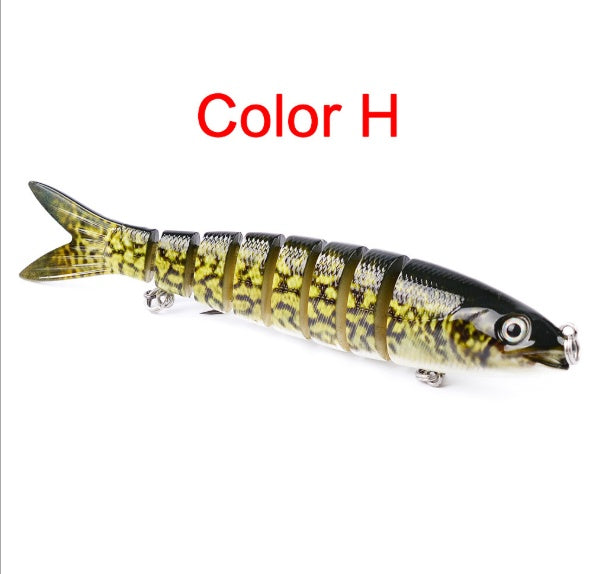 Multi-Jointed Pike Fishing Lure — Hard Bait for Trolling, Carp & Pike