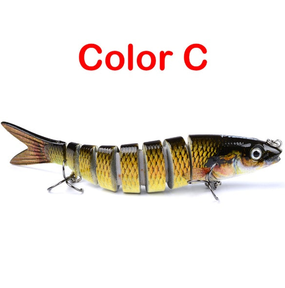 Multi-Jointed Pike Fishing Lure — Hard Bait for Trolling, Carp & Pike