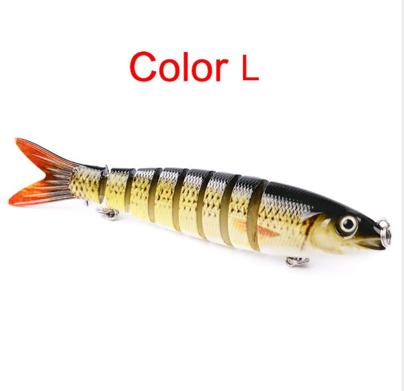 Multi-Jointed Pike Fishing Lure — Hard Bait for Trolling, Carp & Pike