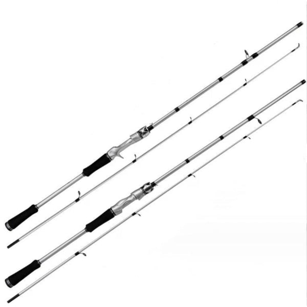Fishing Rod Carbon Fiber Spinning-casting Rods Carp Poles 2 Sections 6 Ft